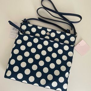KATE SPADE Joe Seaside Polka-Dot Crossbody Bag